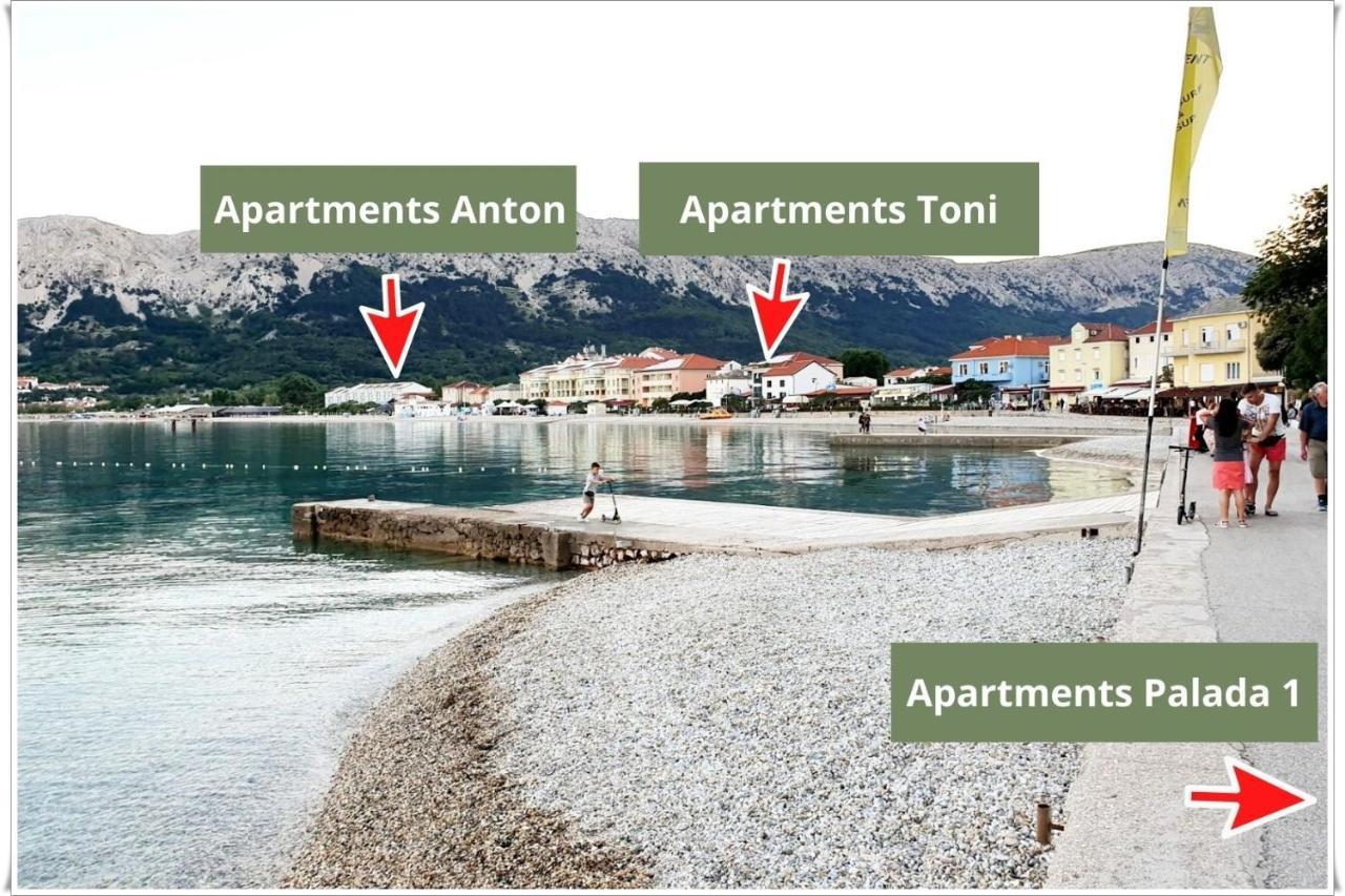 Apartments Palada 1 باشْكا المظهر الخارجي الصورة